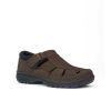 Hombre Coronel Tapiocca Sandalias Con Velcro Hombre | C2149-58 Marron