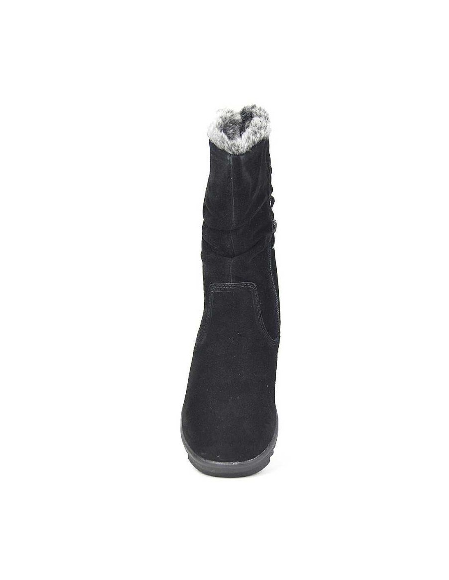 Mujer Coronel Tapiocca Botas Impermeables Mujer|Botas Cuna Mujer | T490-1 Negro