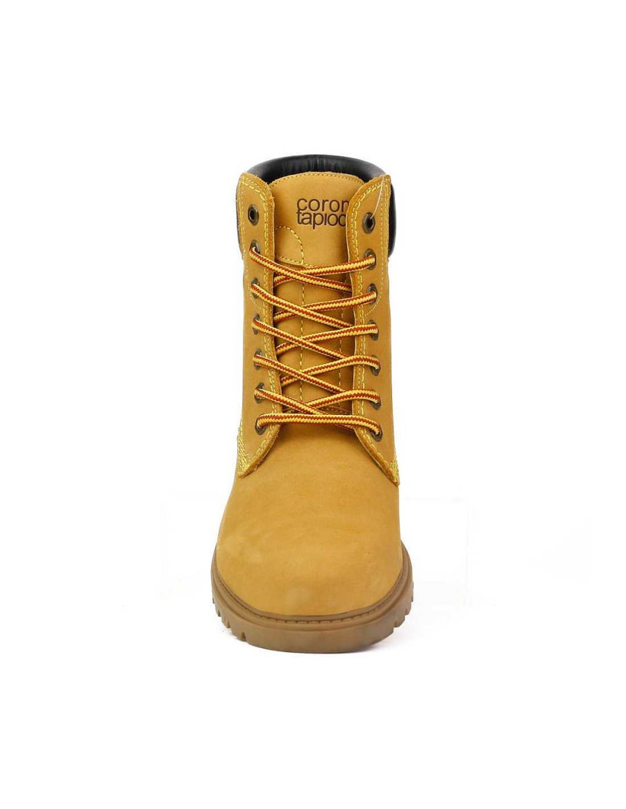 Hombre Coronel Tapiocca Botas Montana Hombre | T396-3 Mostaza