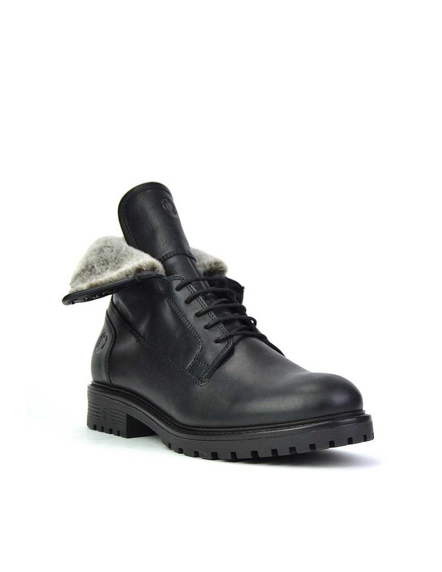 Hombre Coronel Tapiocca Botas Con Cordones Hombre | C2321-11 Negro