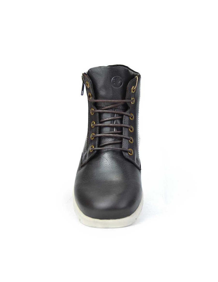 Hombre Coronel Tapiocca Botas Con Cordones Hombre | C2314-18 Marron