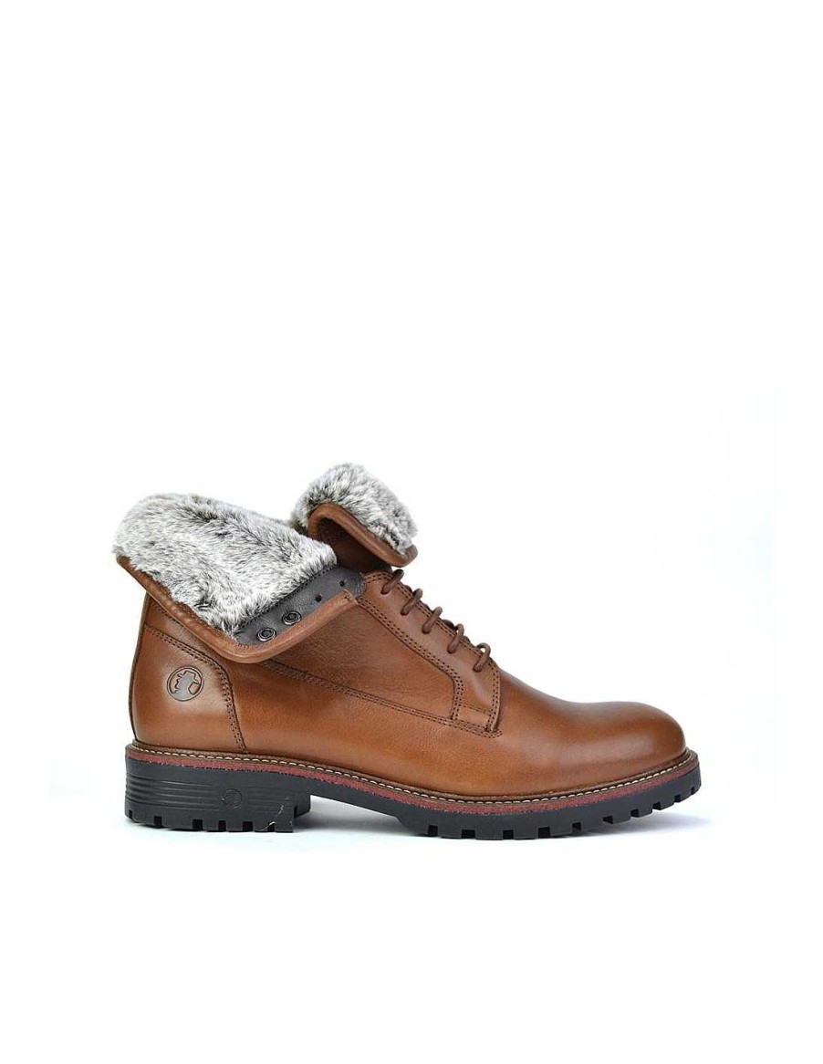 Hombre Coronel Tapiocca Botas Con Cordones Hombre | C2321-13 Cuero